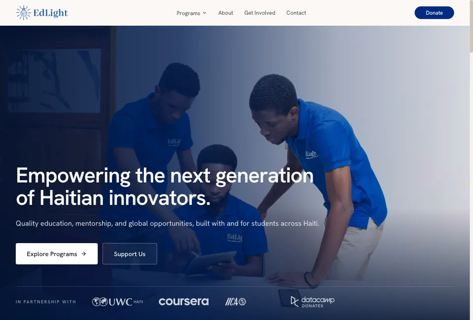 EdLight Initiative website